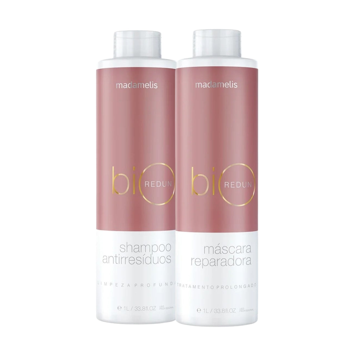 Kit Madamelis Bio Redun Tratamento Capilar 2 x 1 Litro