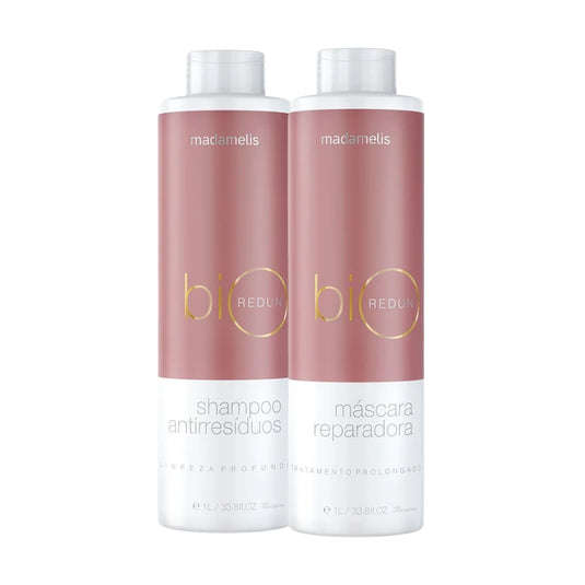 Kit Madamelis Bio Redun Tratamento Capilar 2 x 1 Litro