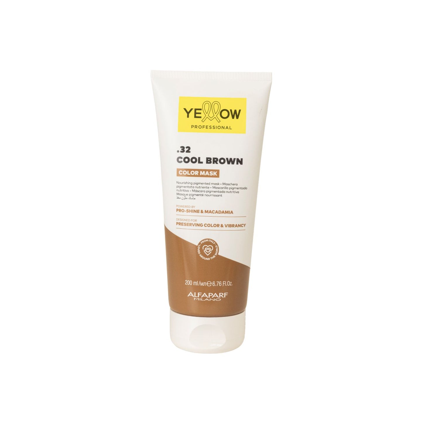 Leave-in Yellow Color Care Refresh Mask .32 Cool Brown 200 ml