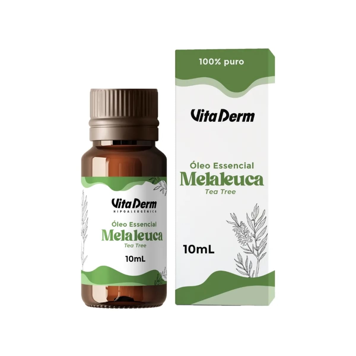 Oleo Essencial Vita Derm de Melaleuca 10 ml