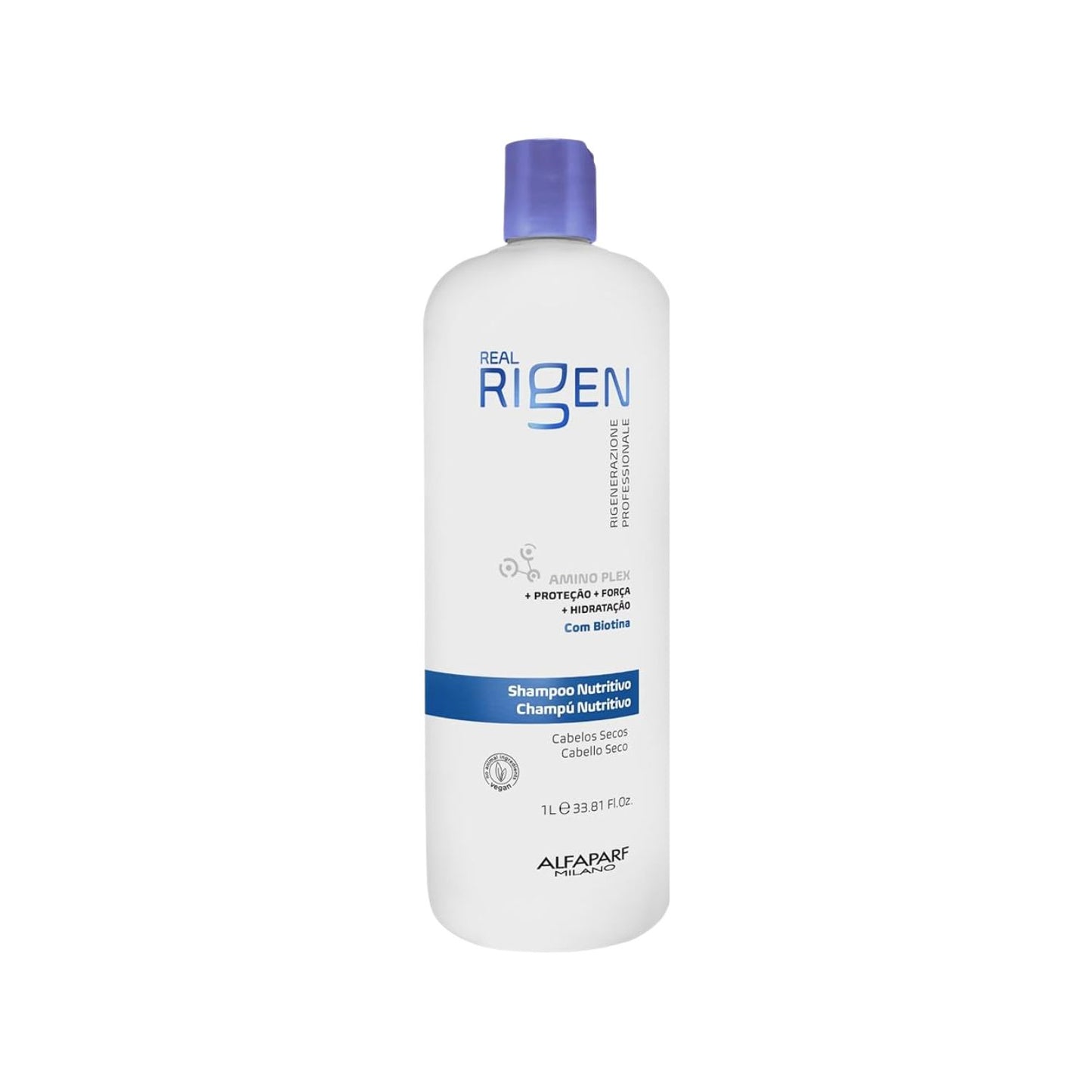 Shampoo Alfaparf Real Rigen Nutritivo Shampoo Hidratante 1 Litro