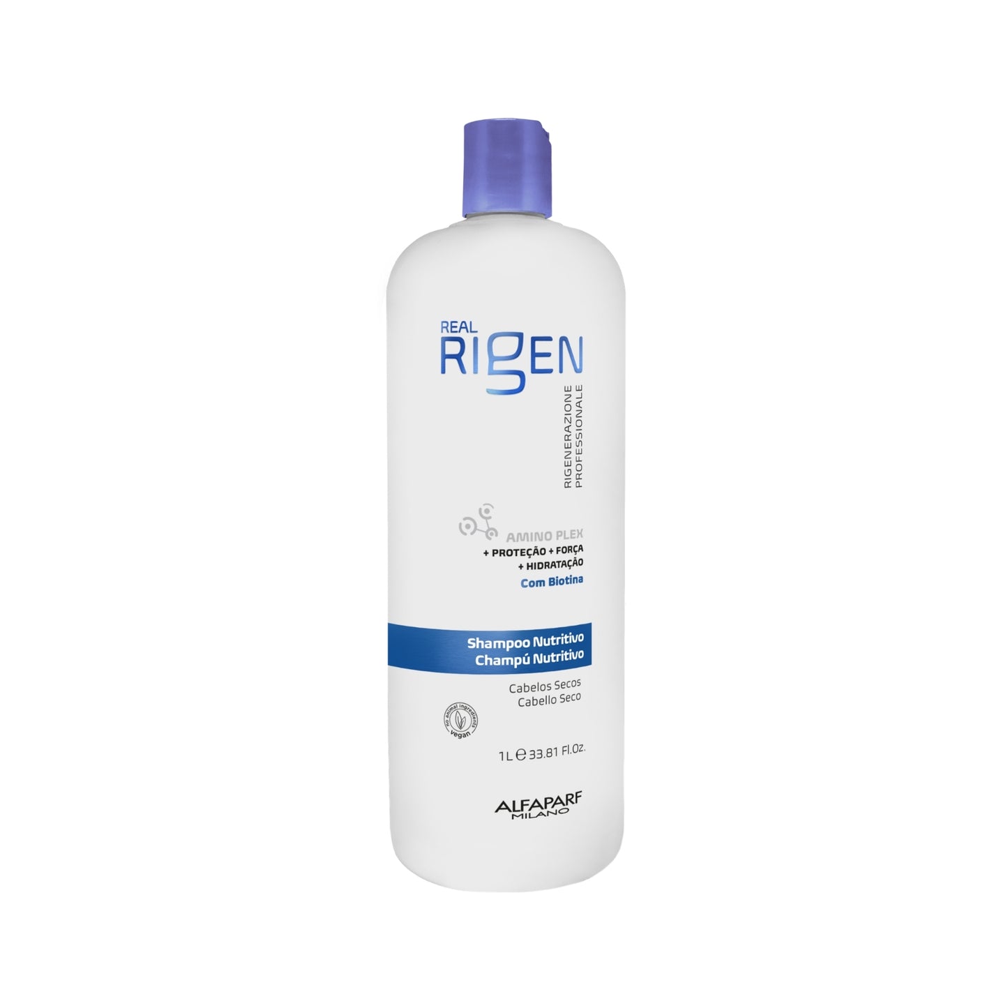 Shampoo Alfaparf Real Rigen Nutritivo Shampoo Hidratante 1 Litro