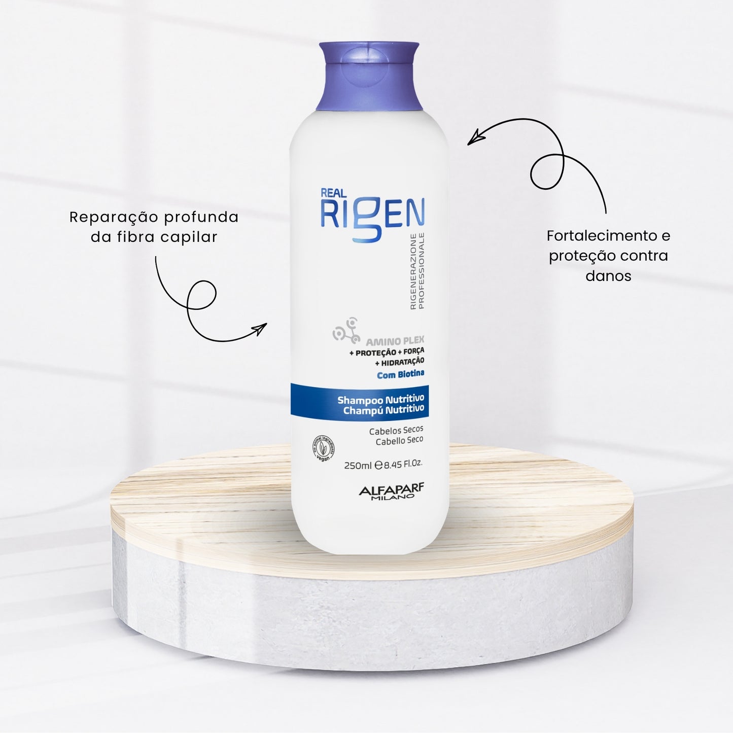 Shampoo Alfaparf Real Rigen Nutritivo Shampoo Hidratante 250 ml