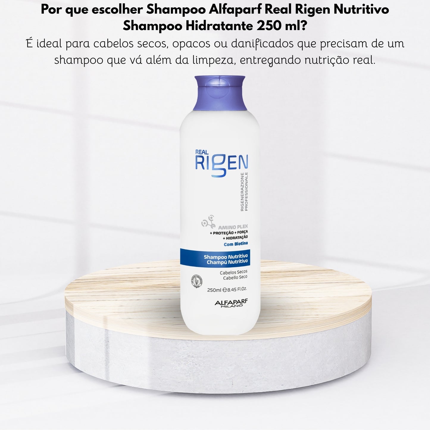 Shampoo Alfaparf Real Rigen Nutritivo Shampoo Hidratante 250 ml