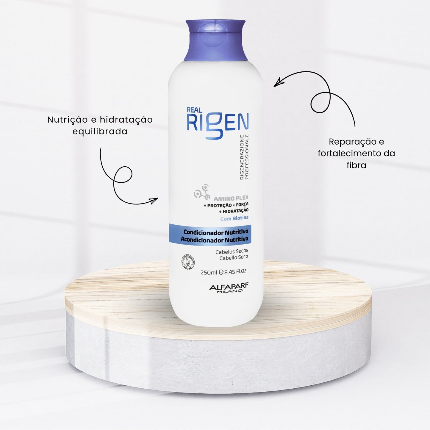 Condicionador Alfaparf Real Rigen Nutritivo 250 ml