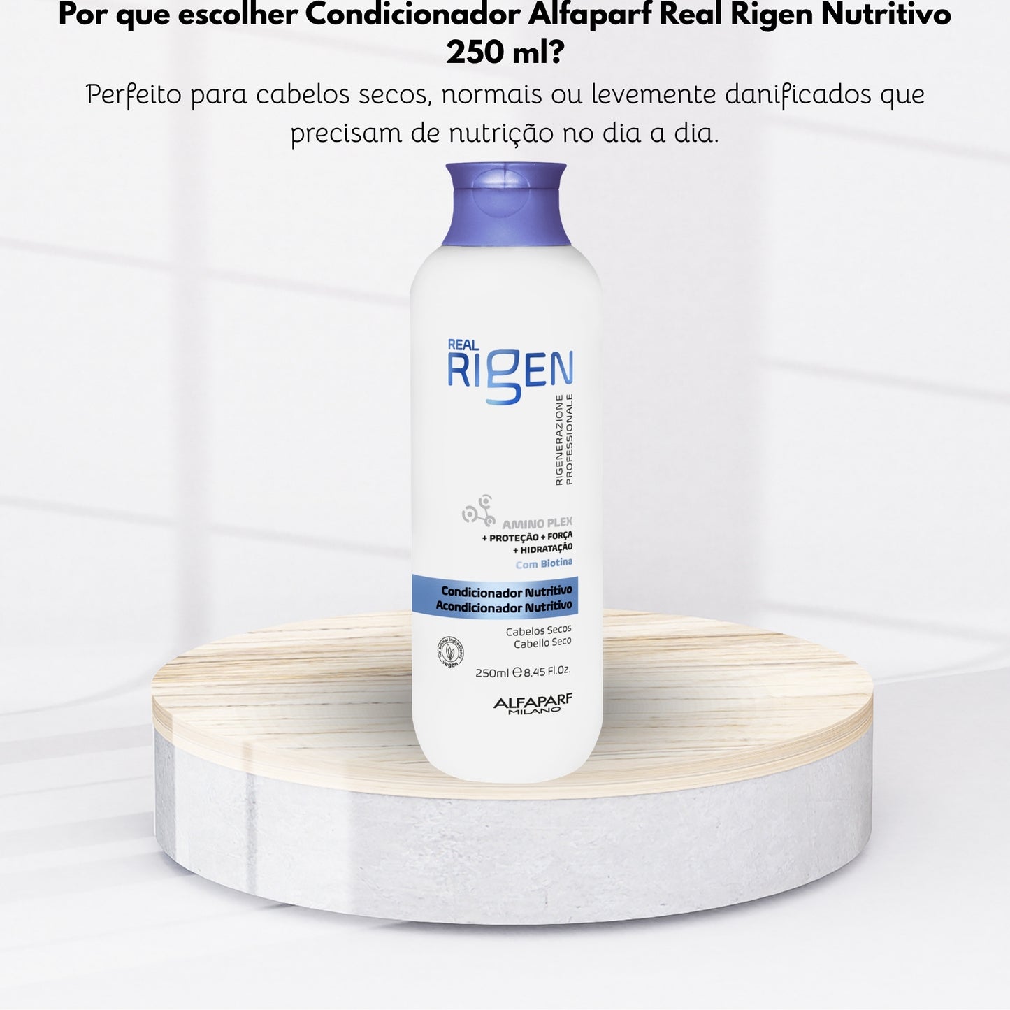 Condicionador Alfaparf Real Rigen Nutritivo 250 ml