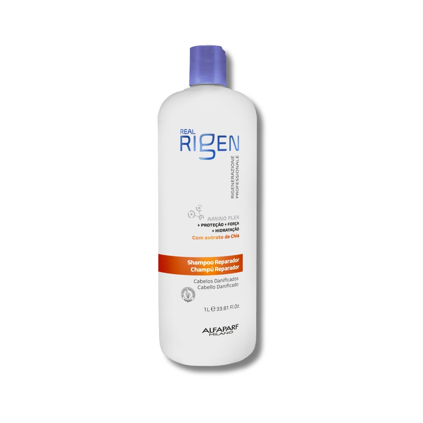 Shampoo Alfaparf Real Rigen Reparador 1 Litro