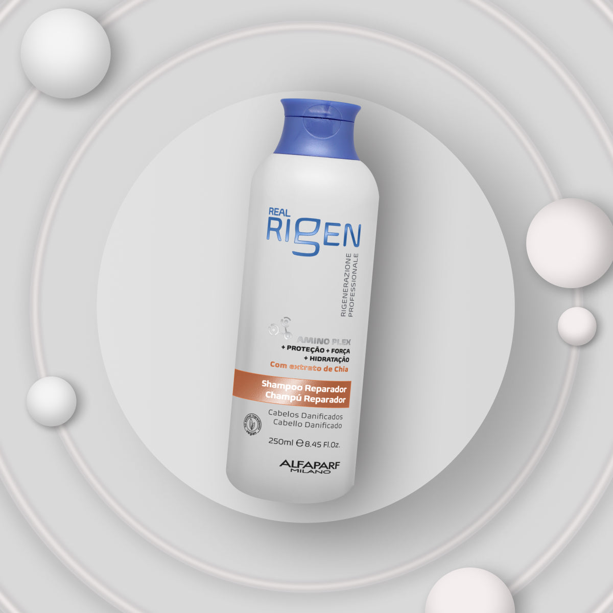 Shampoo Alfaparf Real Rigen Reparador 250 ml