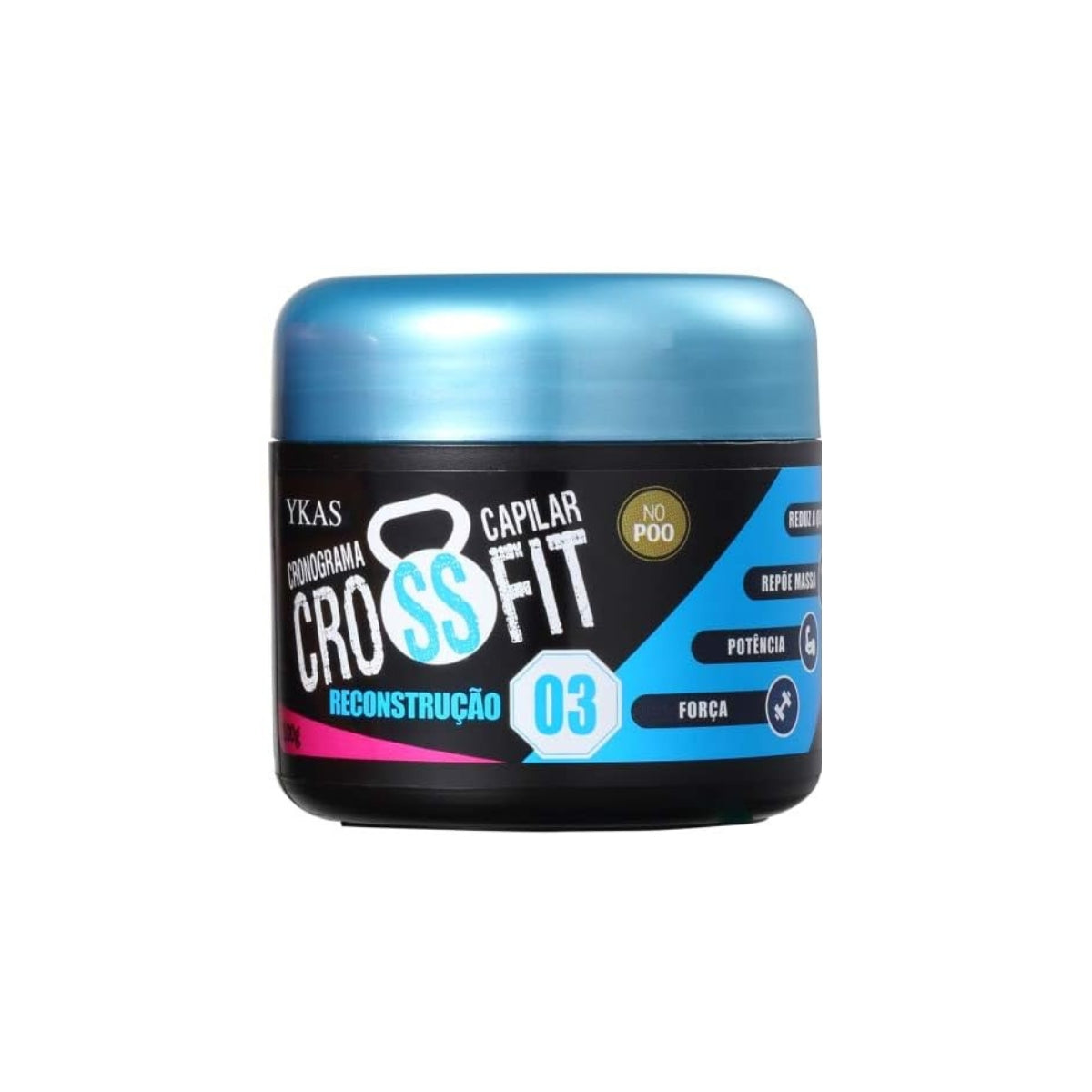Máscara Ykas Crossfit Cronograma Capilar Reconstrução 100 g