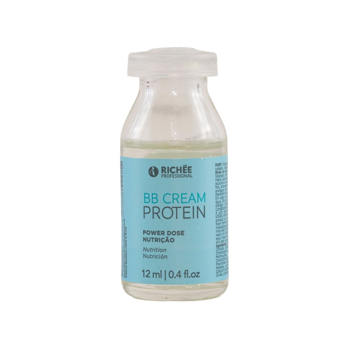 Ampola Richée BB Cream Protein Power Dose Nutrição 12 ml