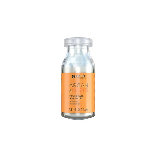 Ampola Richée Argan e Ojon Power Dose Hidratação 12 ml