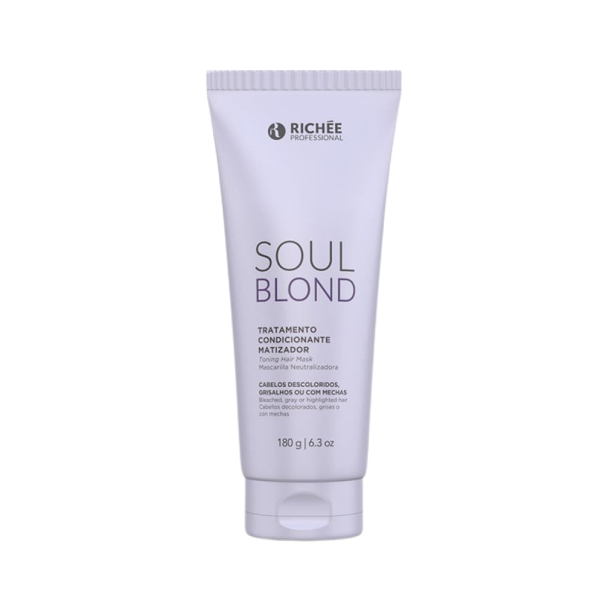Máscara Richée Soul Blond Tratamento Condicionante Matizador 180 g