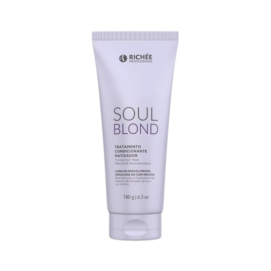 Máscara Richée Soul Blond Tratamento Condicionante Matizador 180 g