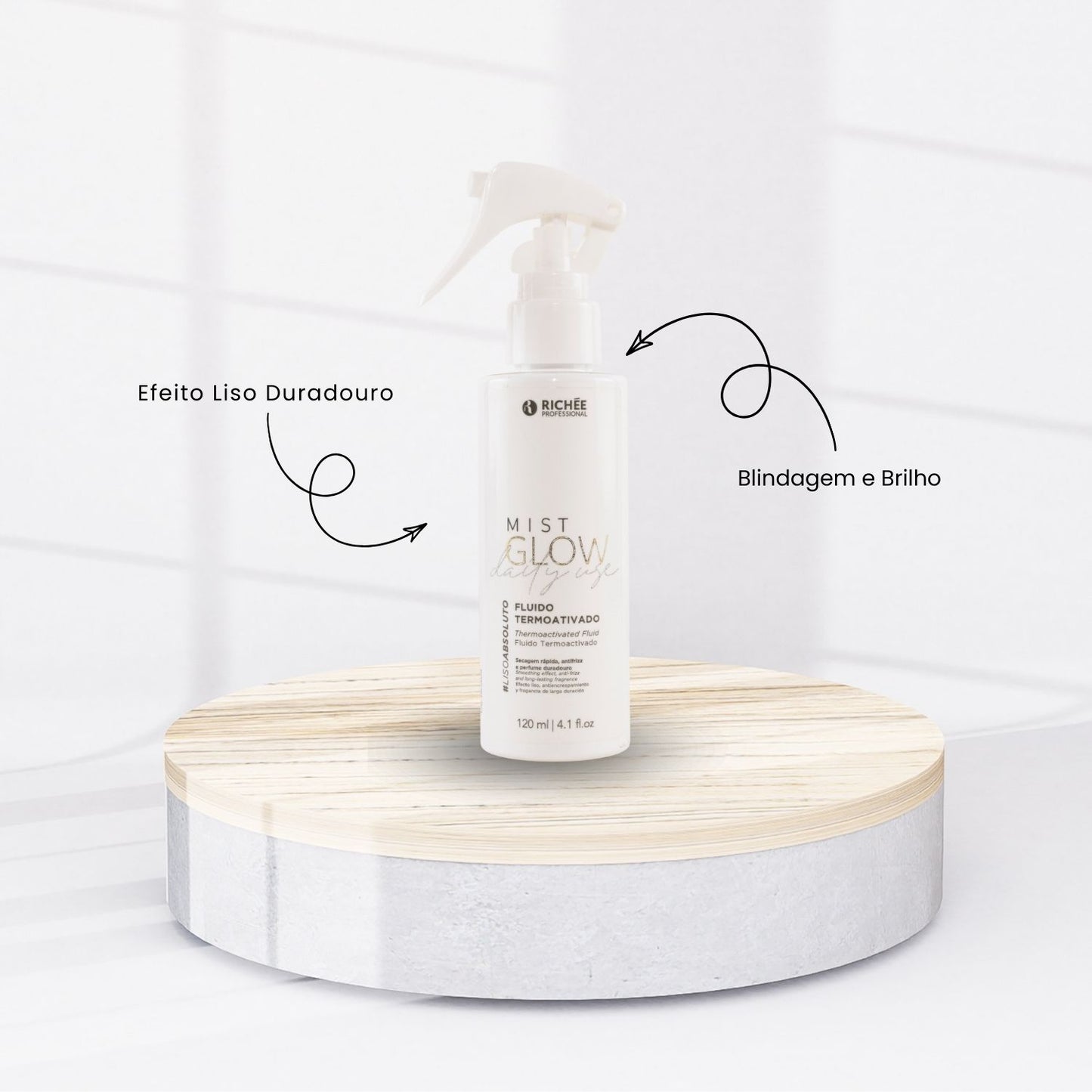 Richée Mist Glow Fluido Termoativado 120 g