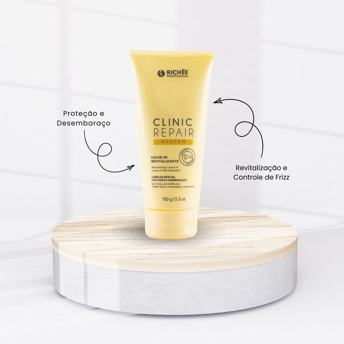 Leave-in Richée Clinic Repair Revitalizante 150 g