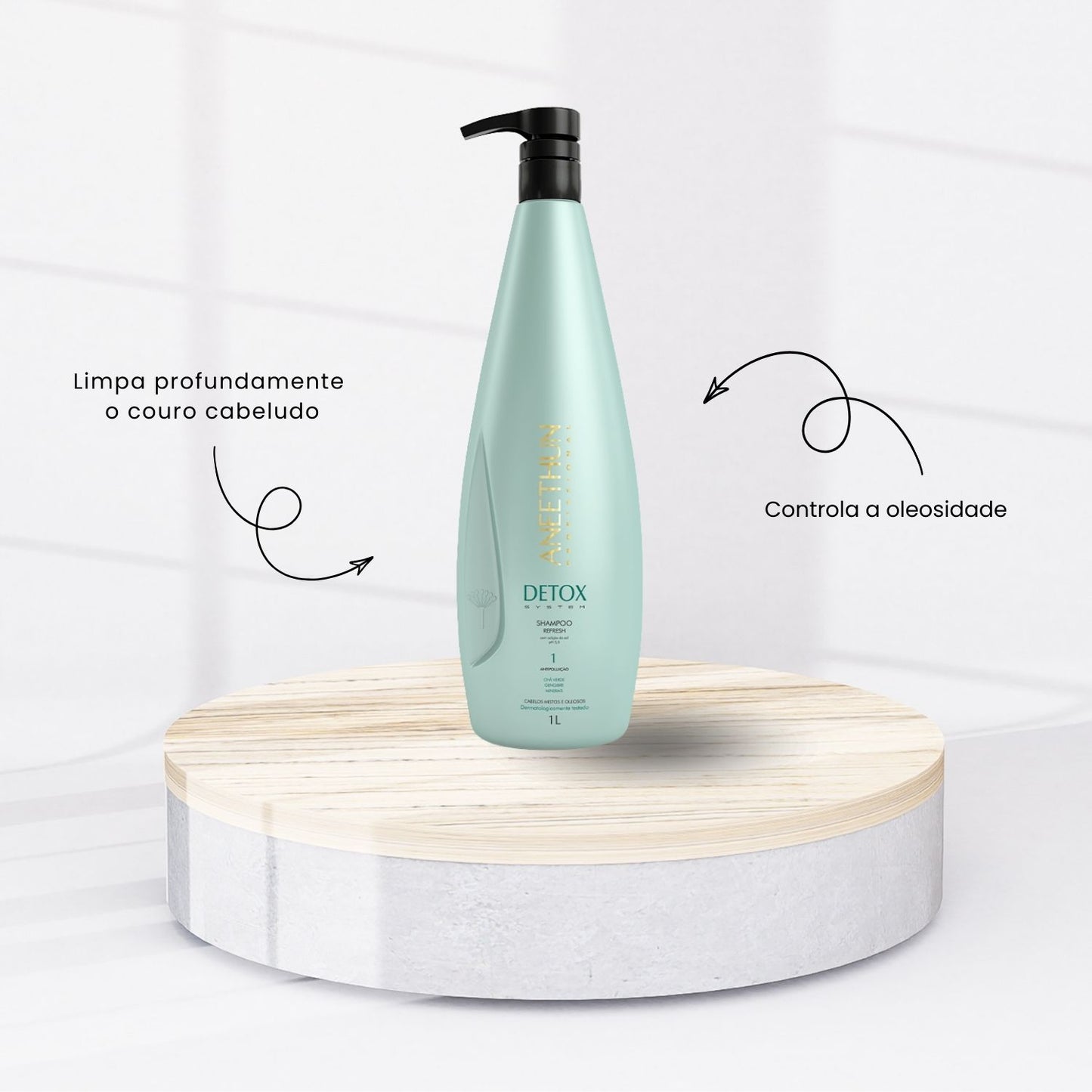 Shampoo Aneethun Detox System 1 Litro