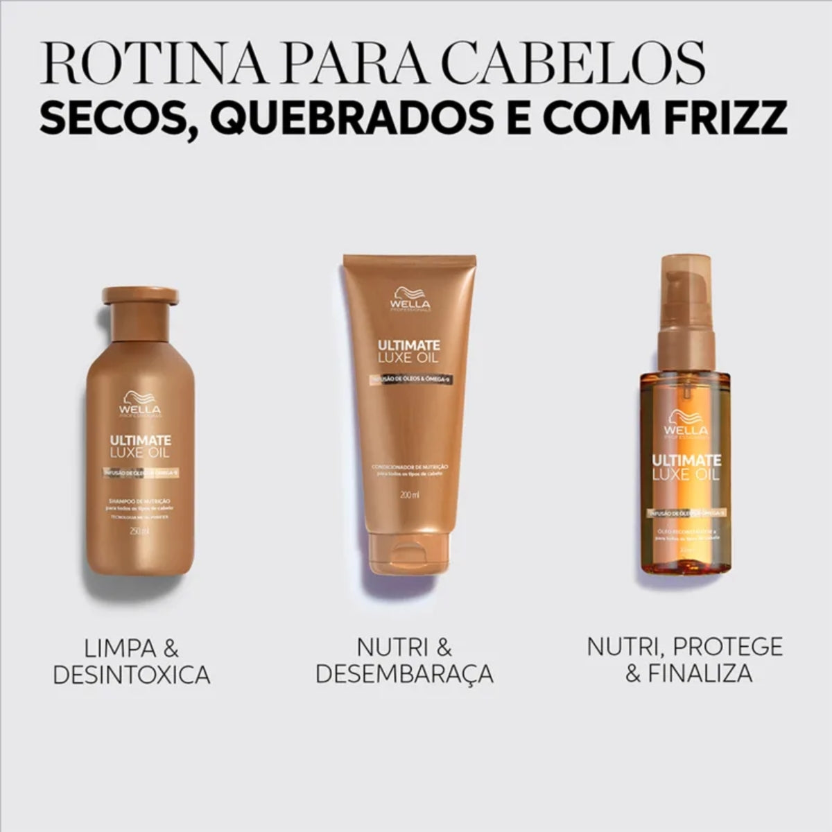 Condicionador Wella Ultimate Luxe Oil 200 ml