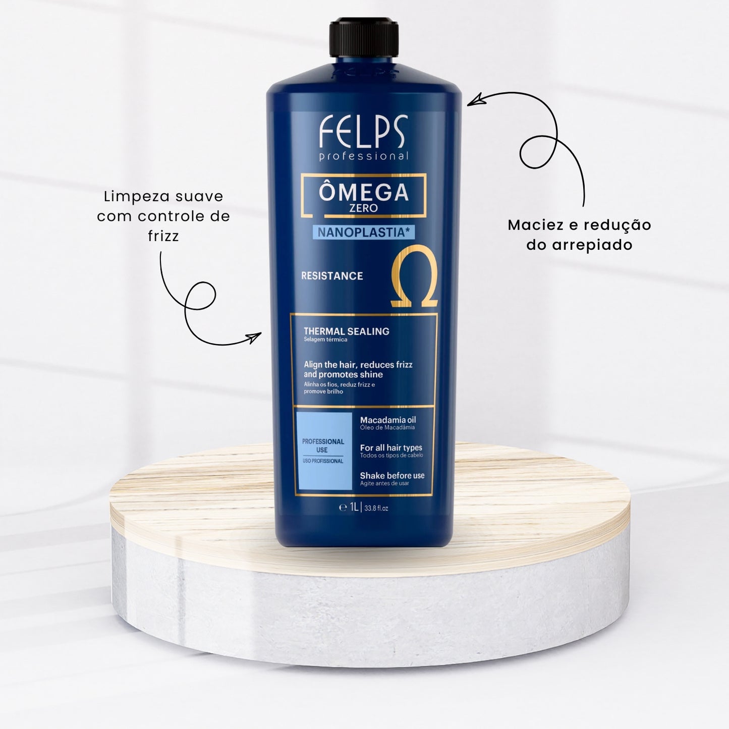 Progressiva Felps Omega Zero Nanoplastia Resistance 1 Litro
