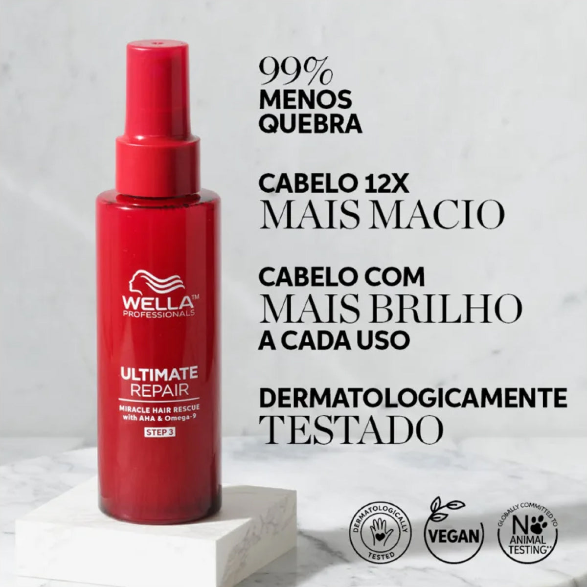 Leave-in Wella Ultimate Repair Miracle Rescue Reparador 30 ml