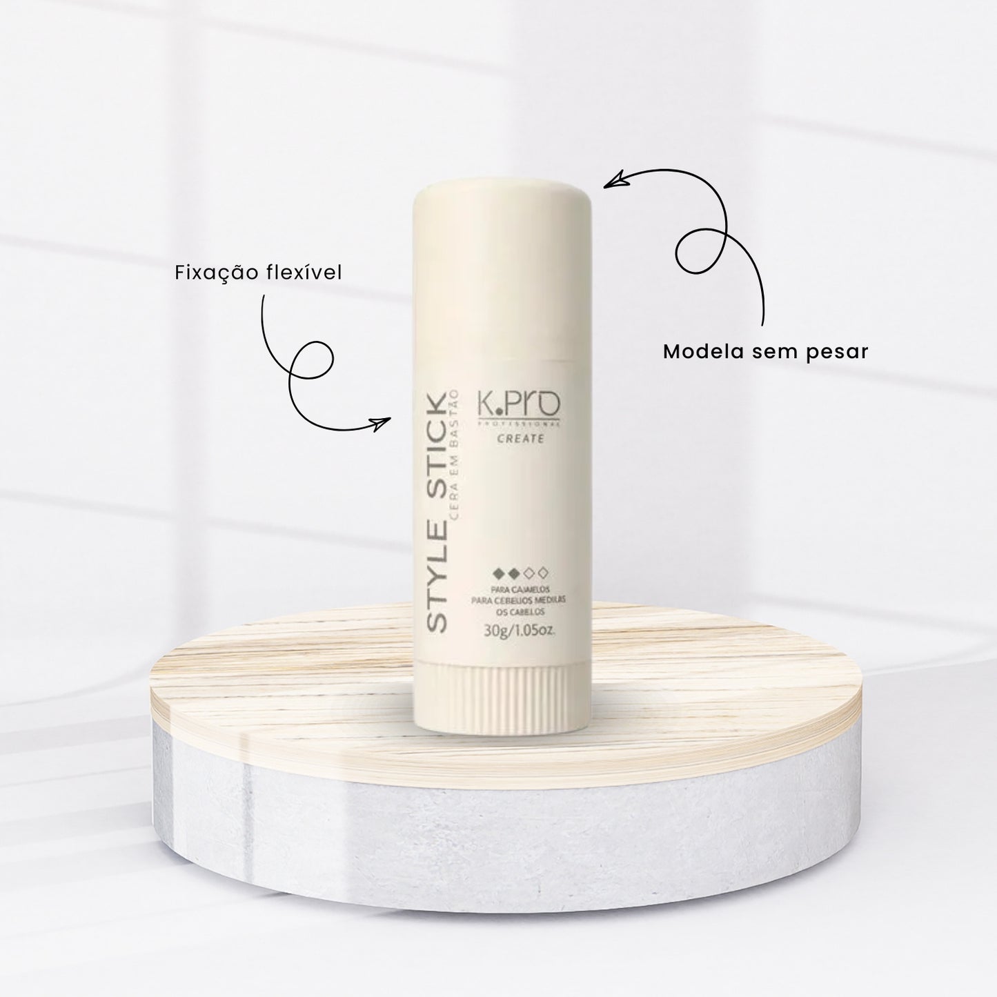 K.Pro Style Stick Cera em Bastão 30 g