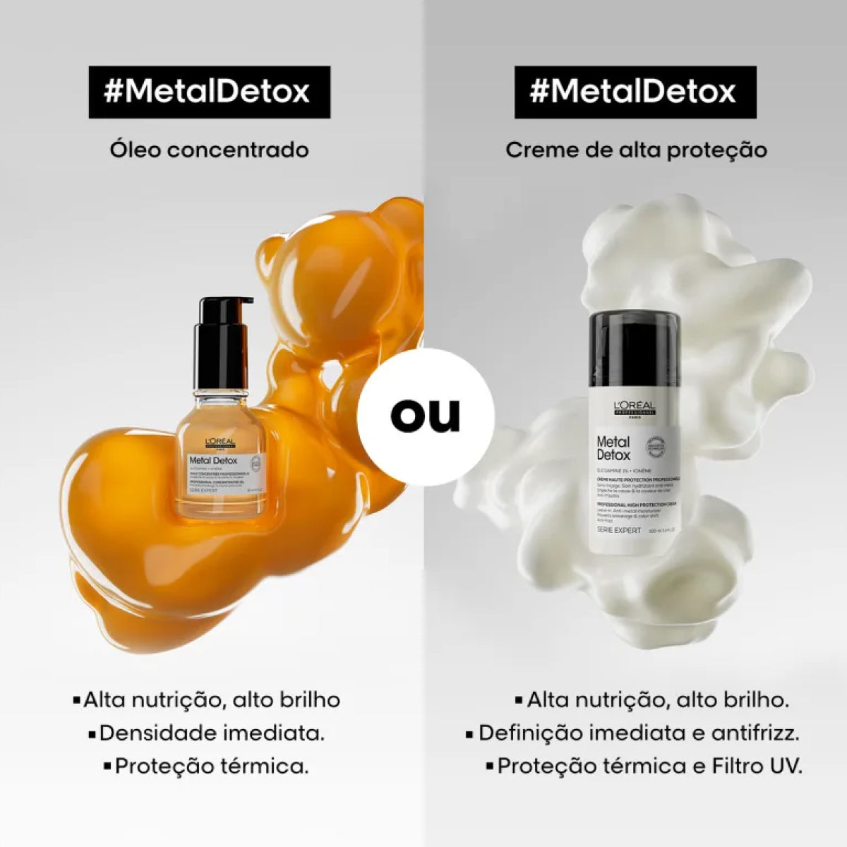 Leave-in Loreal Metal Detox 100 ml