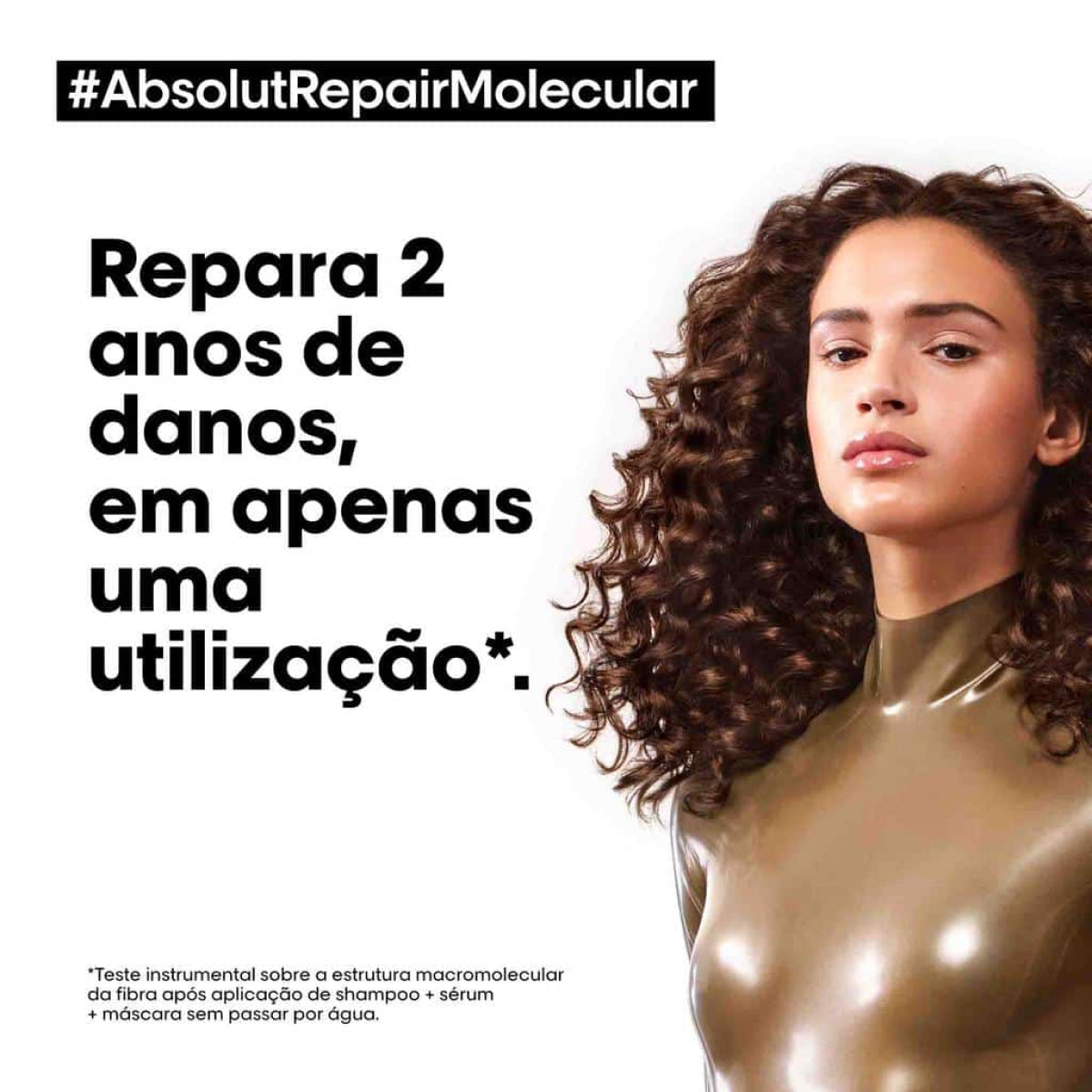 Leave-in Loreal Absolut Repair Molecular Máscara 100 ml