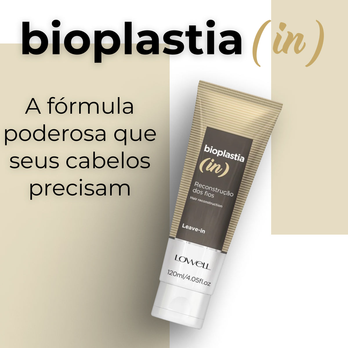 Leave-in Lowell Bioplastia in 120 ml