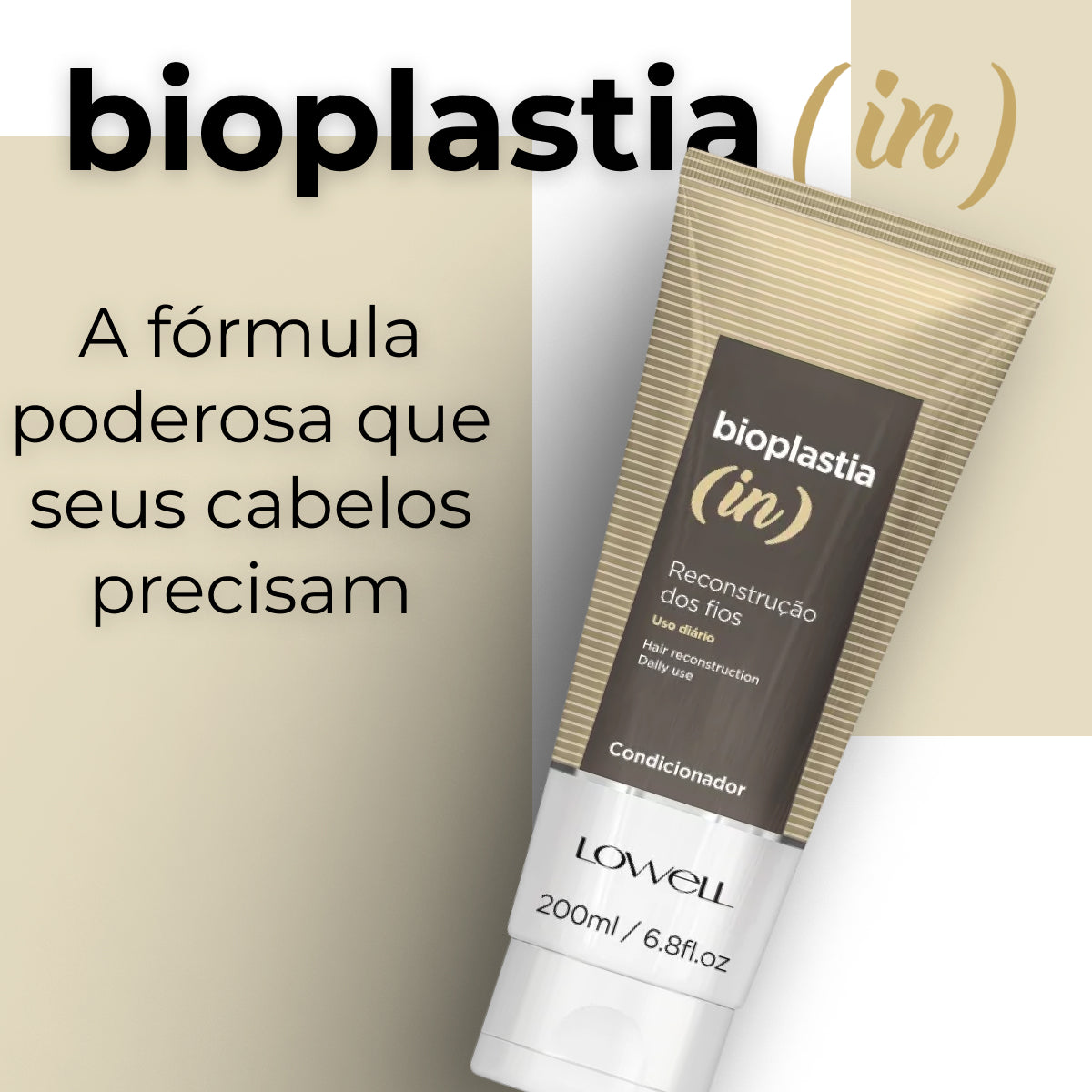 Condicionador Lowell Bioplastia in 200 ml