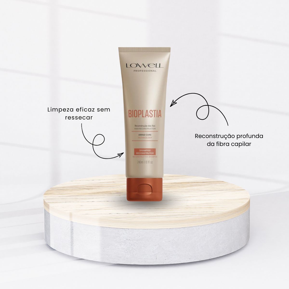 Shampoo Lowell Bioplastia in 240 ml