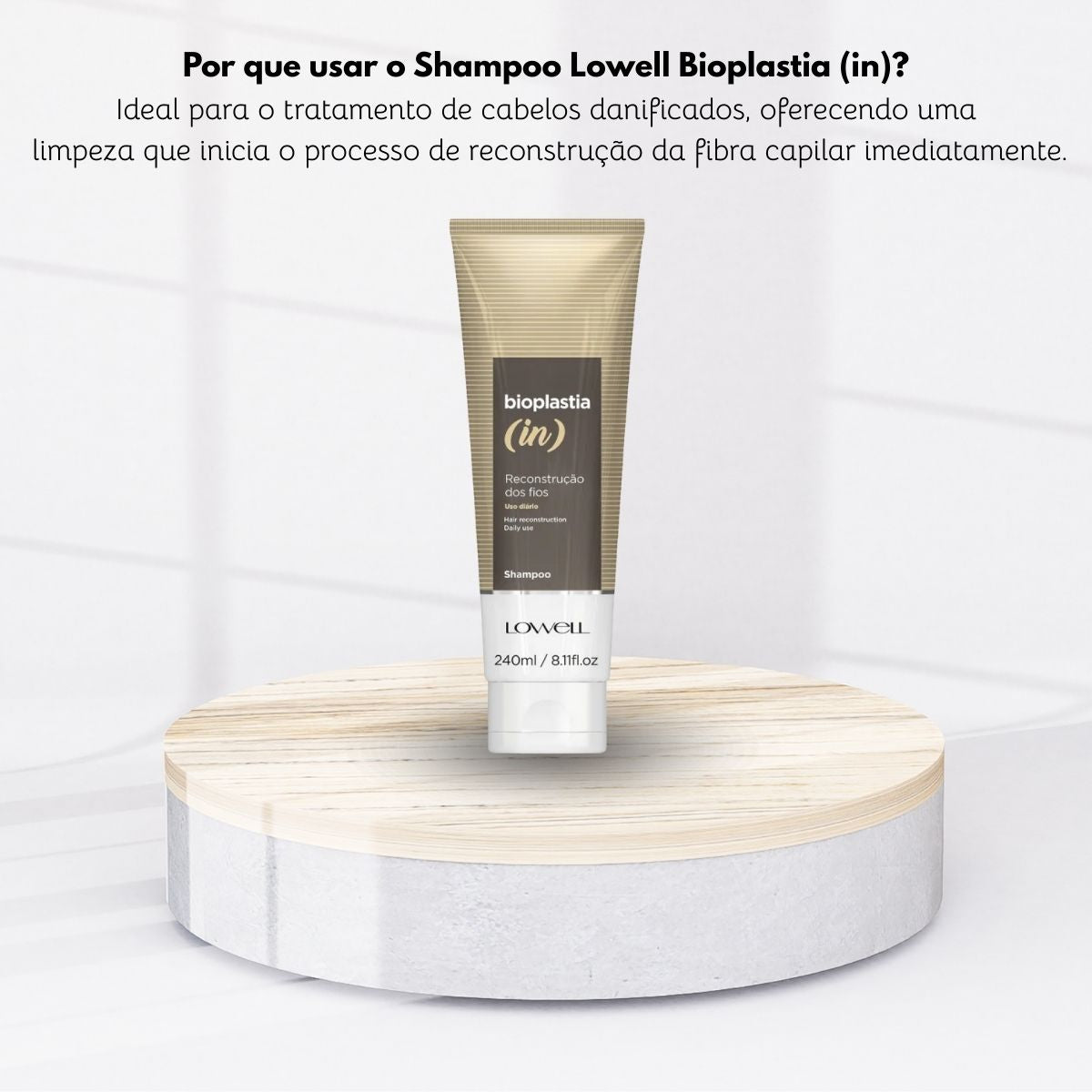 Shampoo Lowell Bioplastia in 240 ml