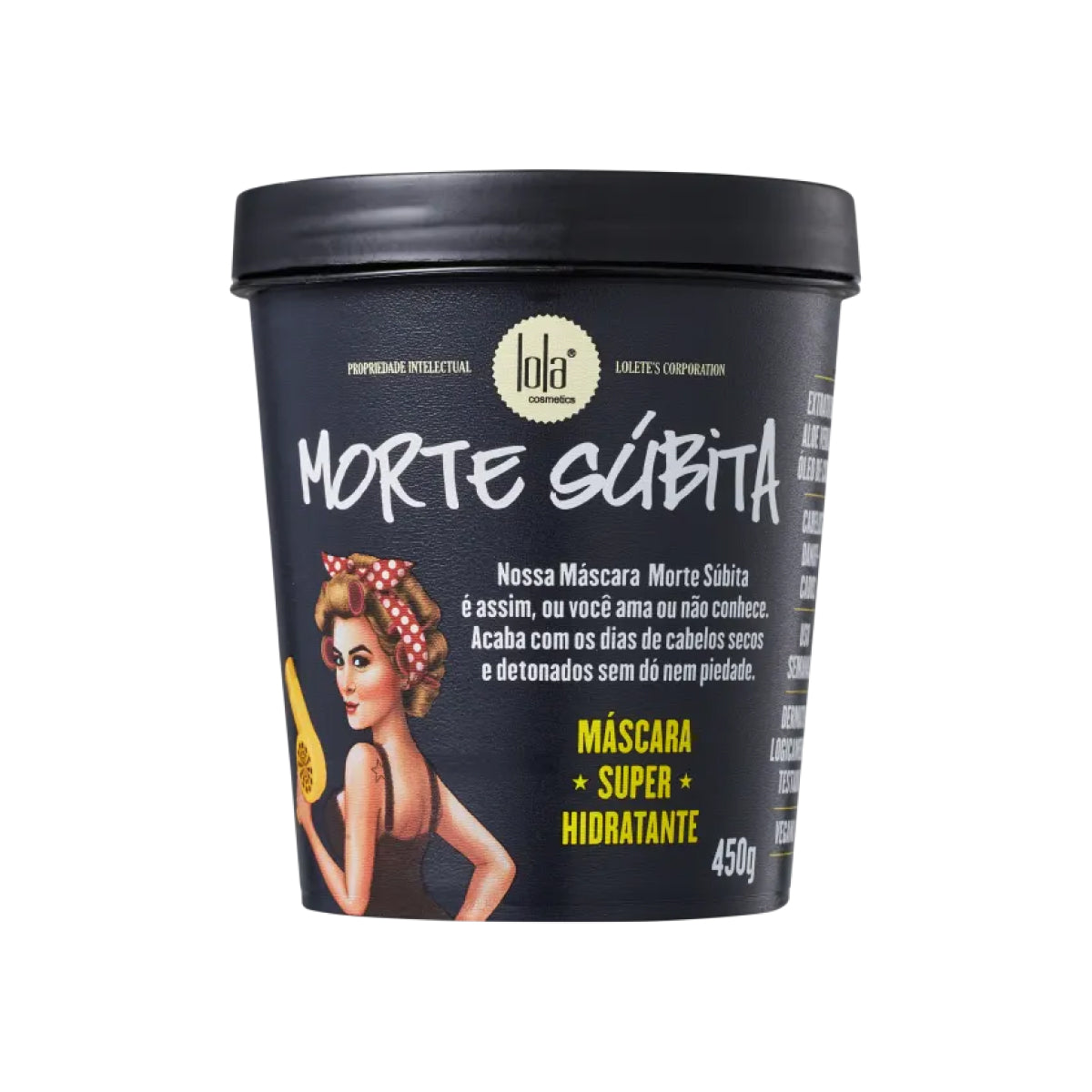 Máscara Lola Cosmetics Morte Súbita 450 g