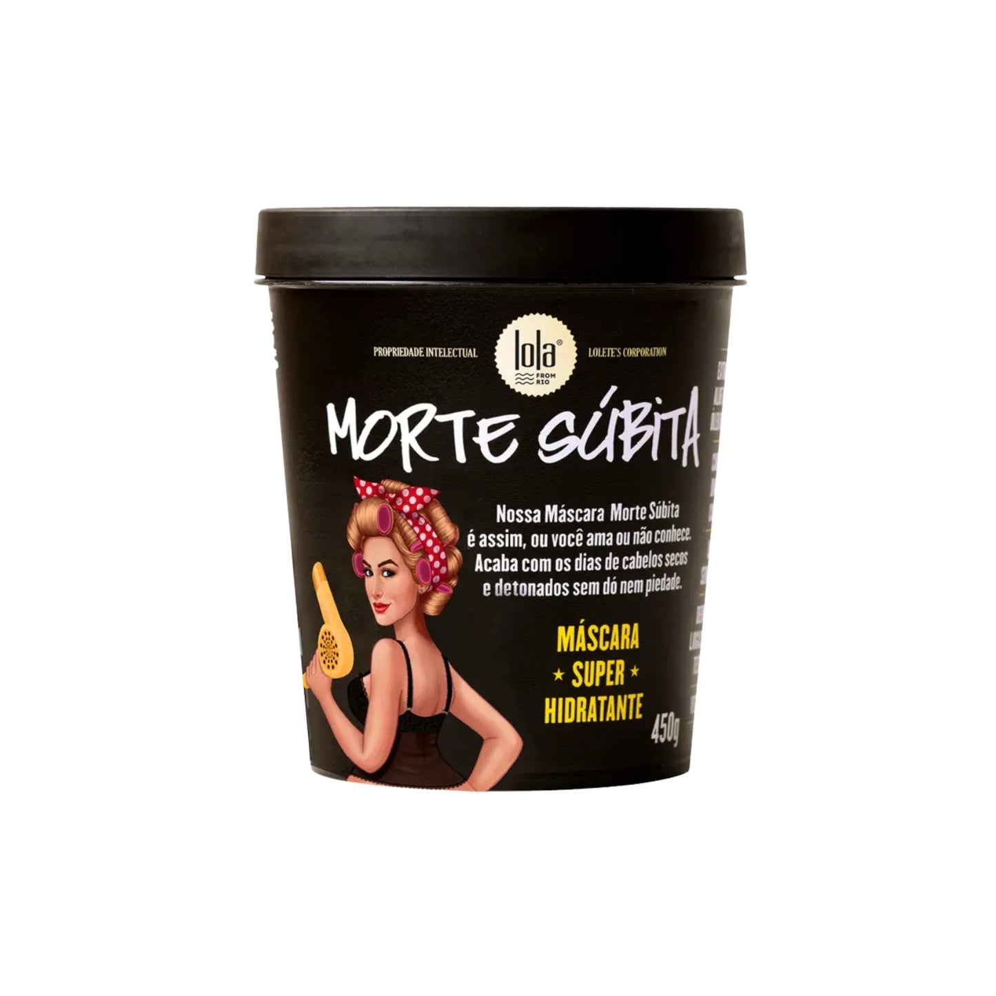 Máscara Lola Cosmetics Morte Súbita 450 g