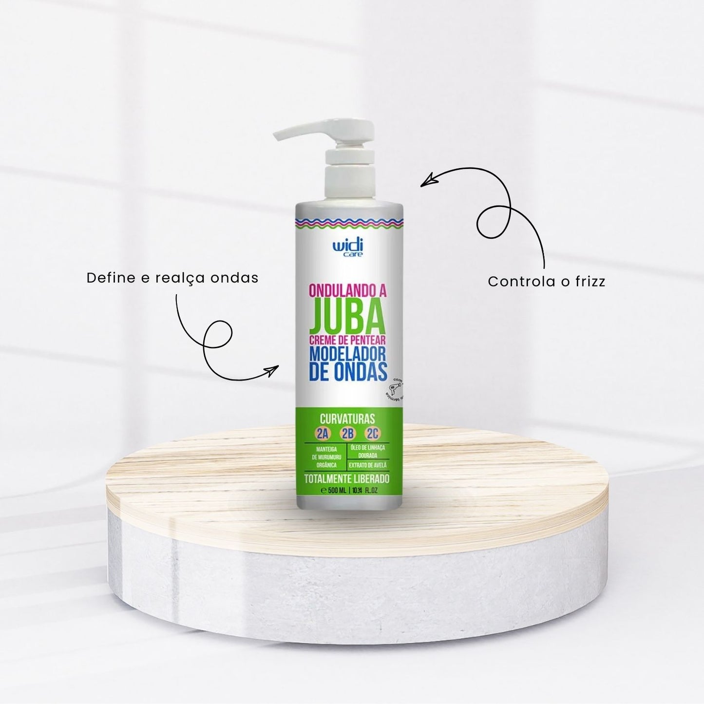 Creme de Pentear Widi Care Ondulando a Juba 500 ml