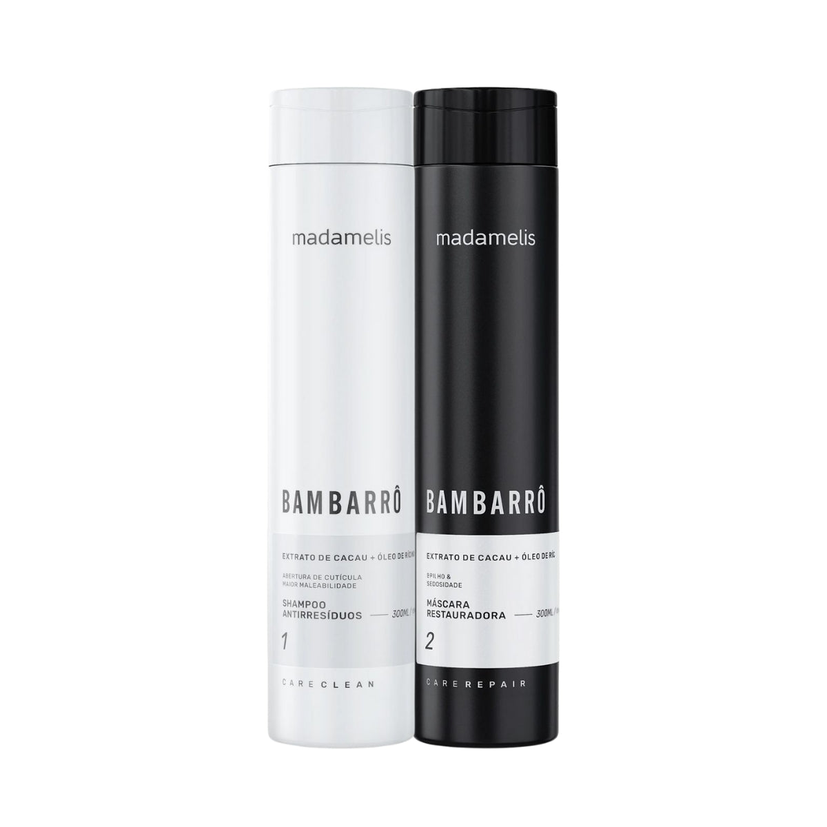 Kit Madamelis Bambarro Tratamento Capilar 2 x 300 ml