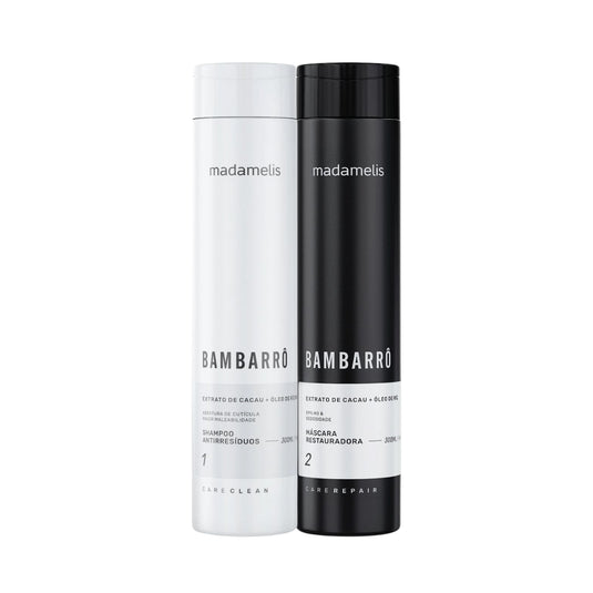 Kit Madamelis Bambarro Tratamento Capilar 2 x 300 ml