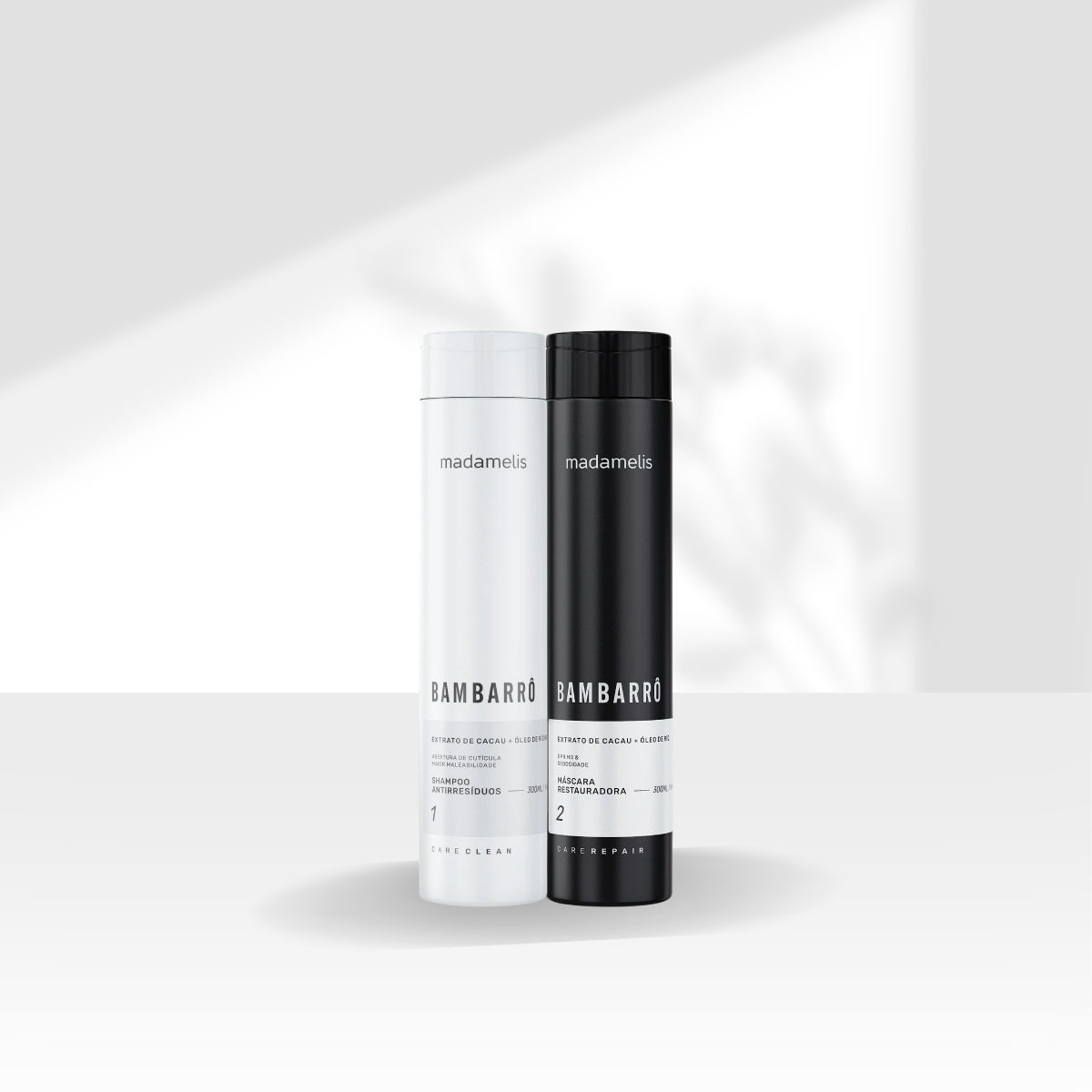 Kit Madamelis Bambarro Tratamento Capilar 2 x 300 ml