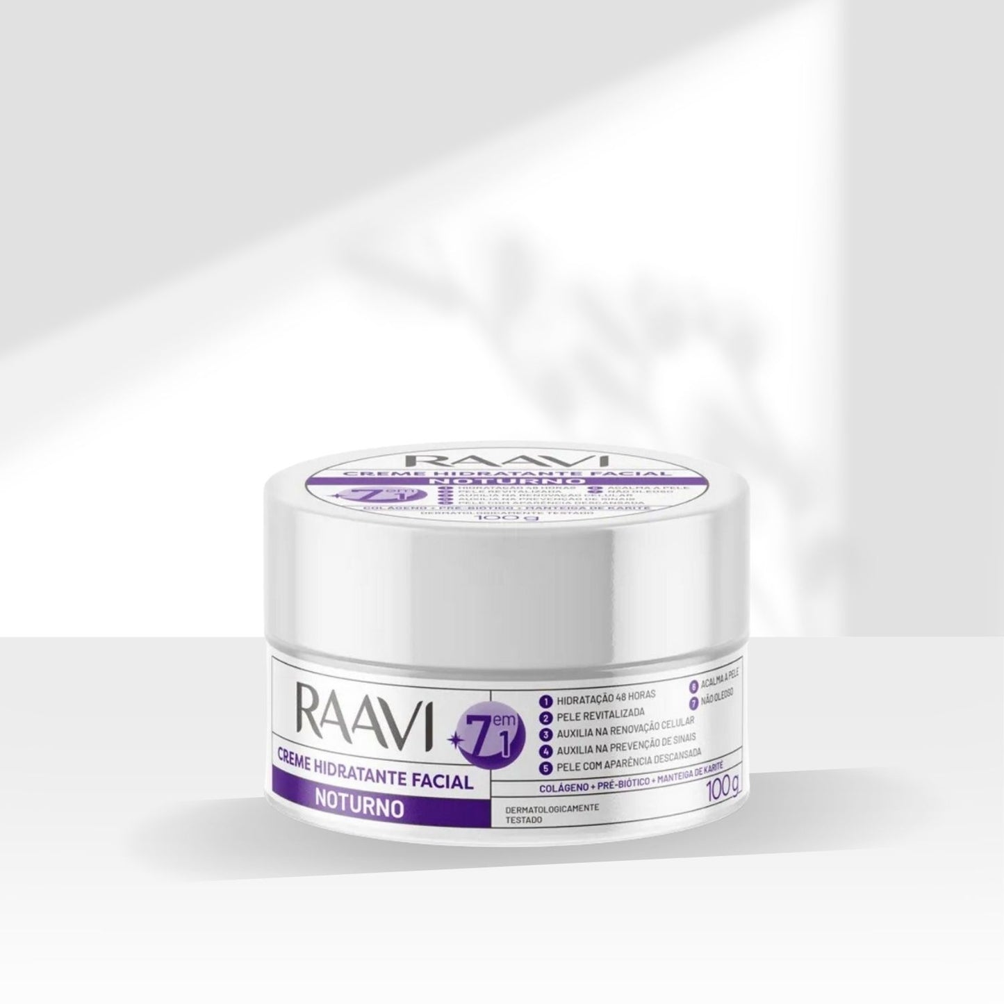 Raavi Creme Hidratante Facial Noturno 100 g