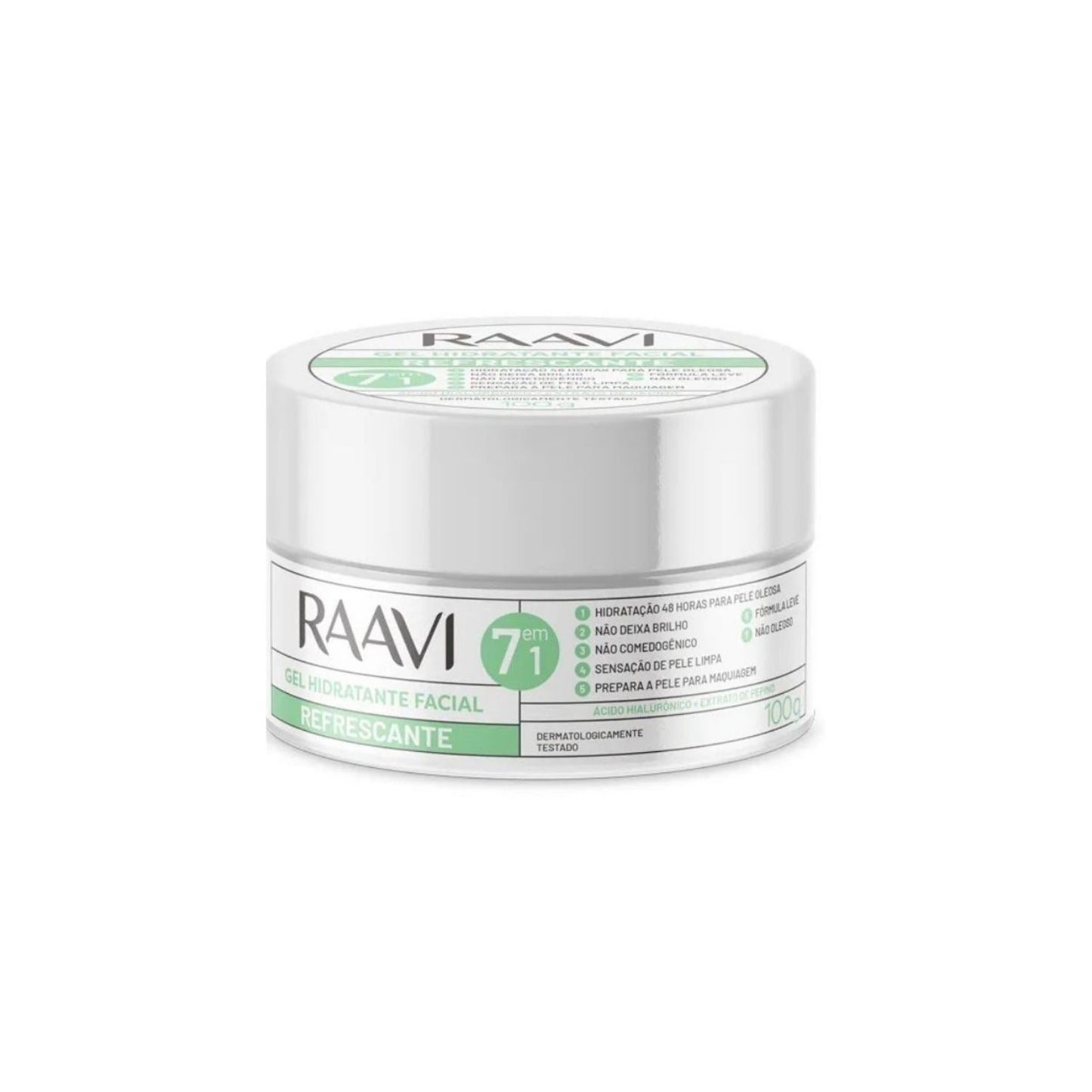 Raavi Gel Hidratante Facial Refrescante 100 g