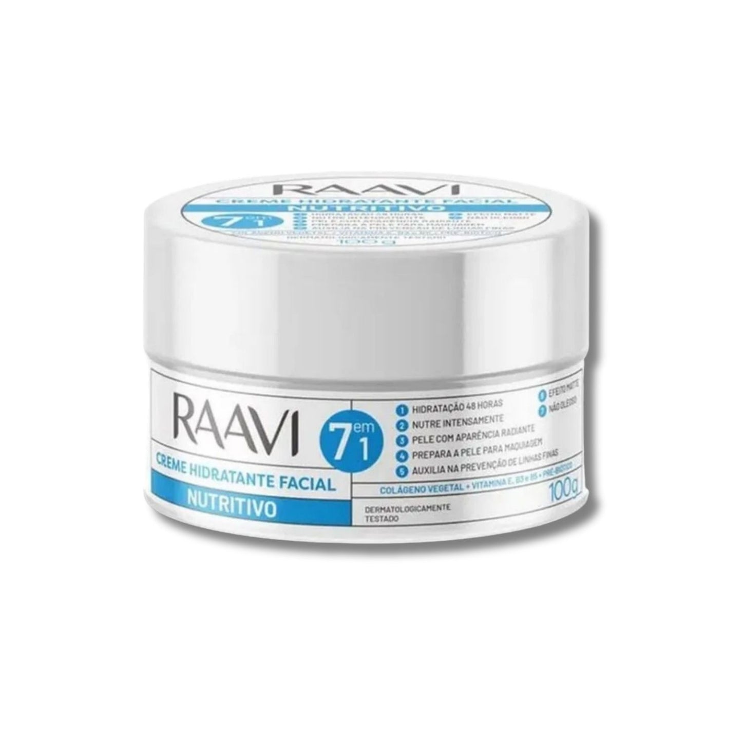 Raavi Creme Hidratante Facial Nutritivo 100 g