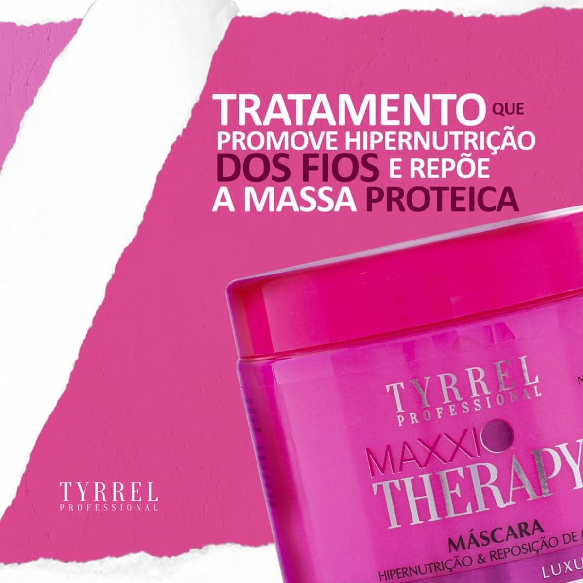 Máscara Tyrrel Maxxi Therapy Hiper Máscara de Nutrição 500 g