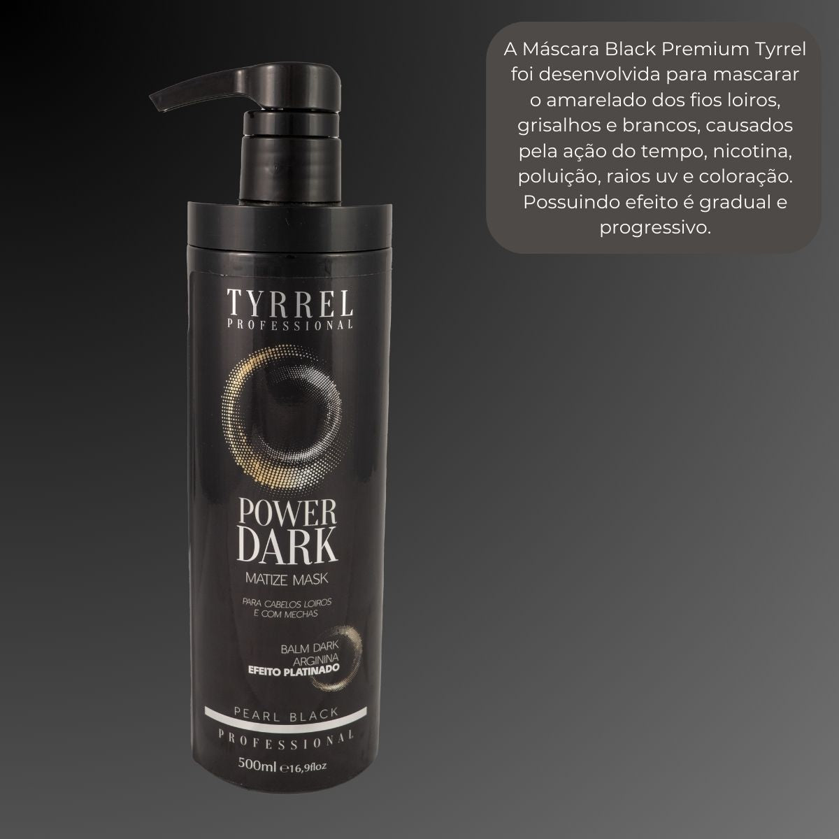 Máscara Tyrrel Power Dark 500 ml