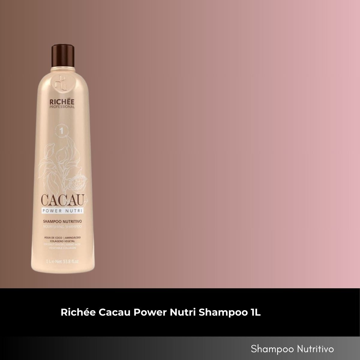 Shampoo Richée Cacau Power Nutri 1 Litro
