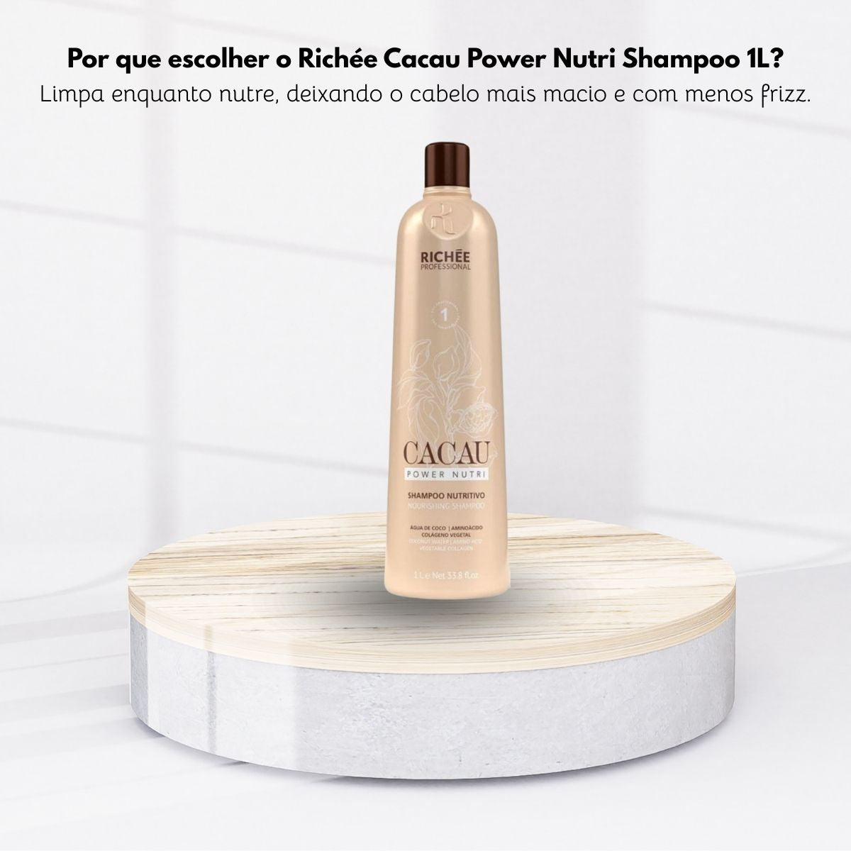 Shampoo Richée Cacau Power Nutri 1 Litro