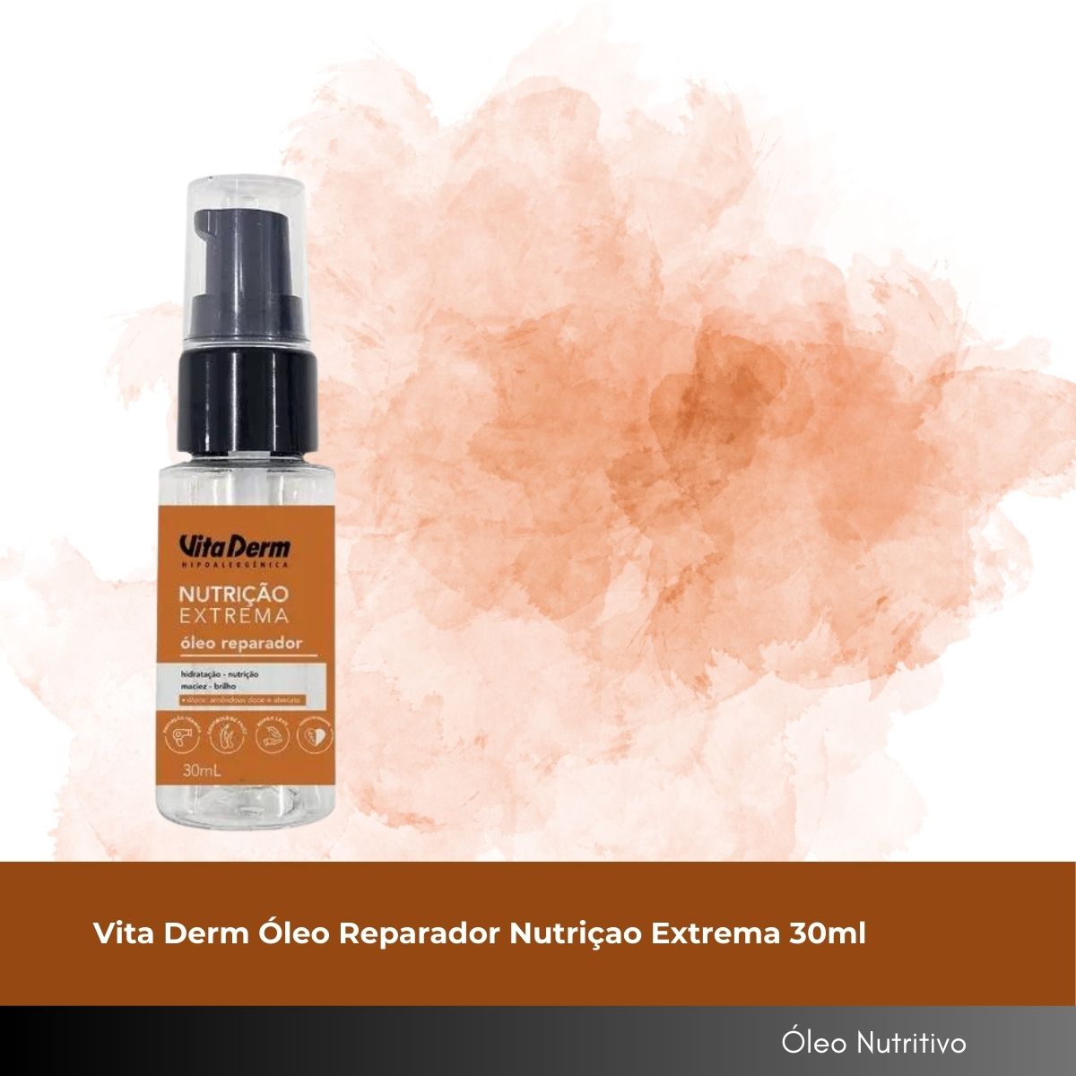 Oleo Vita Derm Reparador Nutriçao Extrema 30 ml