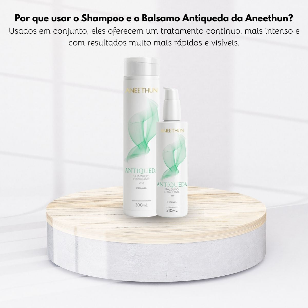 Kit Aneethun AntiQueda Shampoo 230 ml + Bálsamo 210 ml
