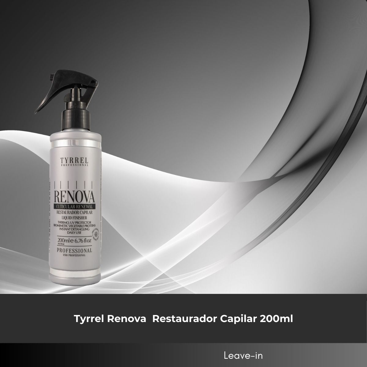 Protetor Témico Tyrrel Renova Restaurador Capilar 200 ml