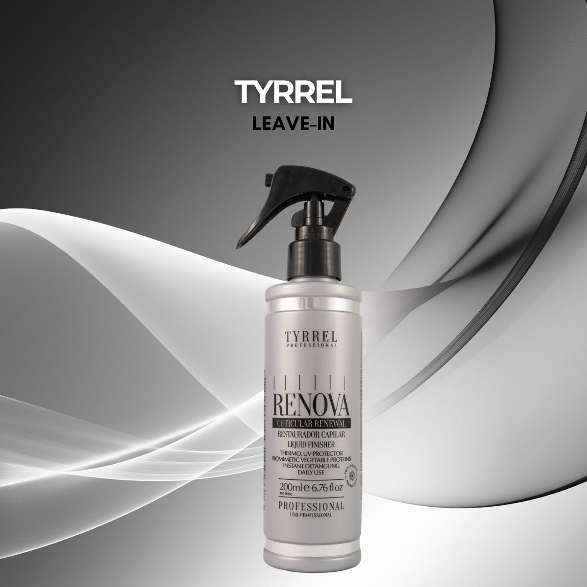 Protetor Témico Tyrrel Renova Restaurador Capilar 200 ml