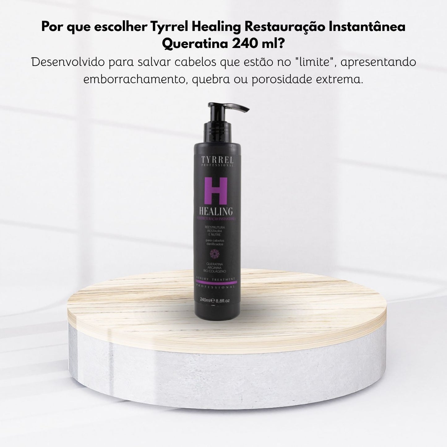 Tyrrel Healing Restauração Instantânea Queratina 240 ml