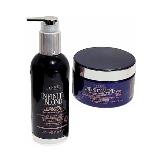 Kit Tyrrel Infinity Blond Shampoo e Máscara 250 ml