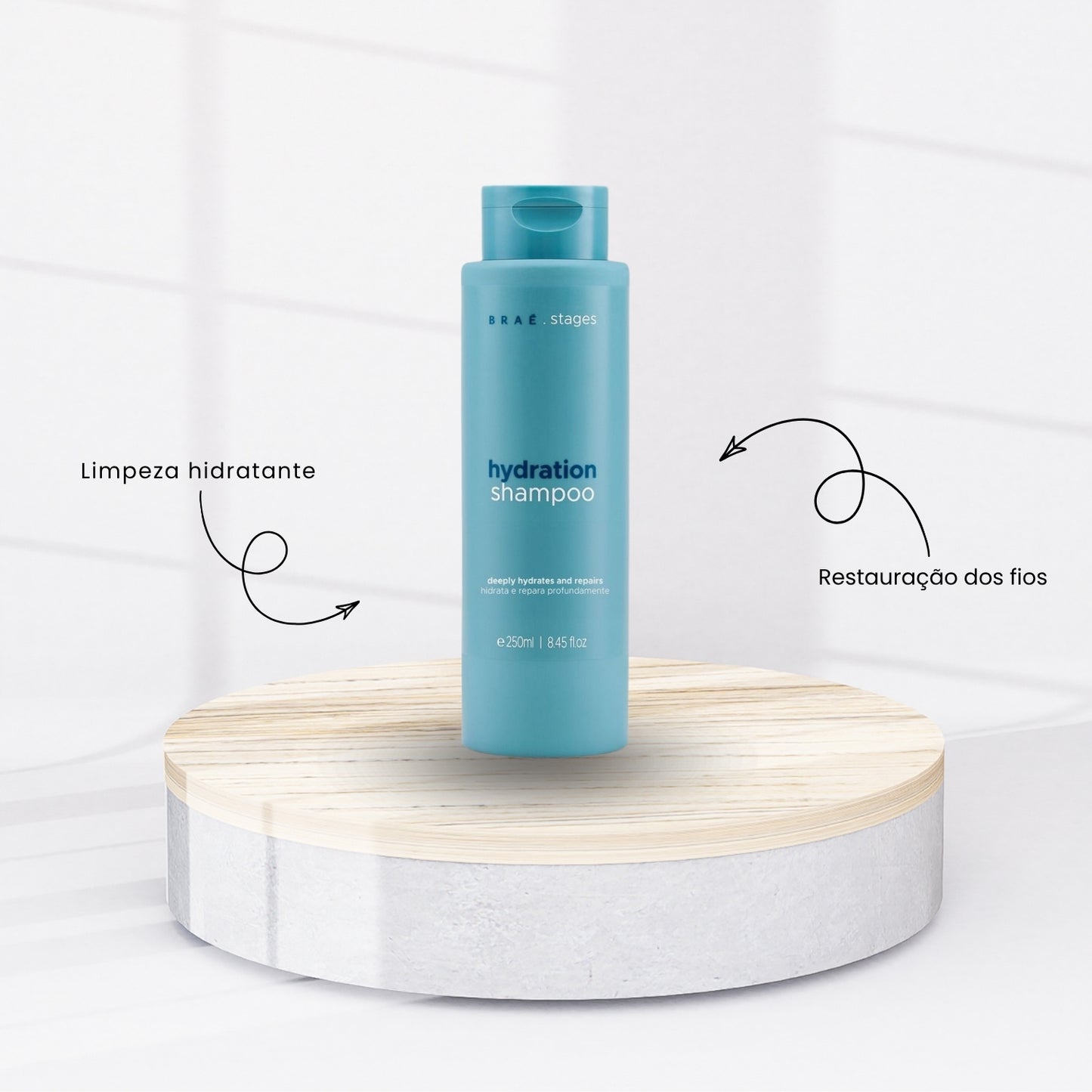 Kit Braé Stages Hydration 3 Shampoo 250 ml